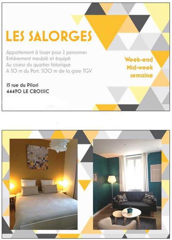 Apartamento Les Salorges Le Croisic Exterior foto